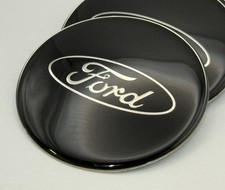 65 mm Nabenabdeckung Felgendeckel Alufelgen Aufkleber Sticker Aluminium ford