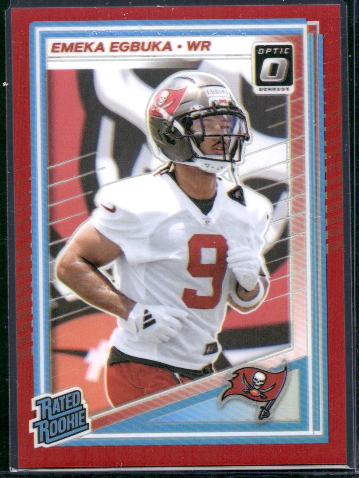 2025 Panini Optic Emeka Egbuka Red /149 #265 RC