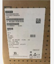 6SL3220-1YD30-0UB0 1PC NEW SIEMENS SINAMICS G...