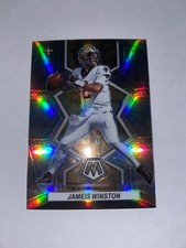 Jameis Winston SILVER PRIZM - New Orleans Saints - 2022 Mosaic Football