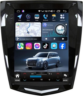 Android 13 4+64G Stereo Carplay for Cadillac ATS XTS SRX CTS 2013-2018 Car Radio