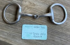 4  Single Joint Eggbutt Horse Bit