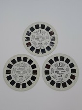Dinosaurs complete Antique Viewmaster Reels Blisterpacks 3 Reel Set