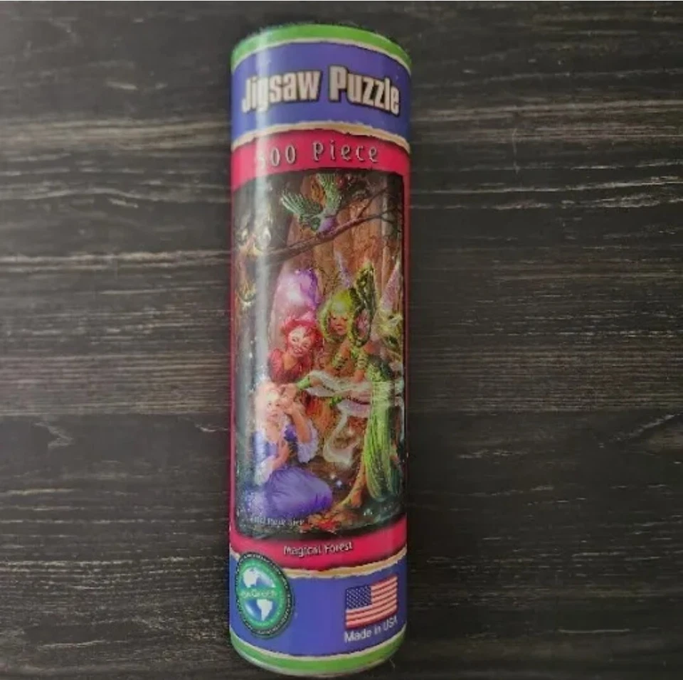 Rompecabezas Bosque Fantasía Serendipia De Colección 500 Piezas Cuento de Hadas Mágico Velocidad Puzzling  Foto 2 de 4