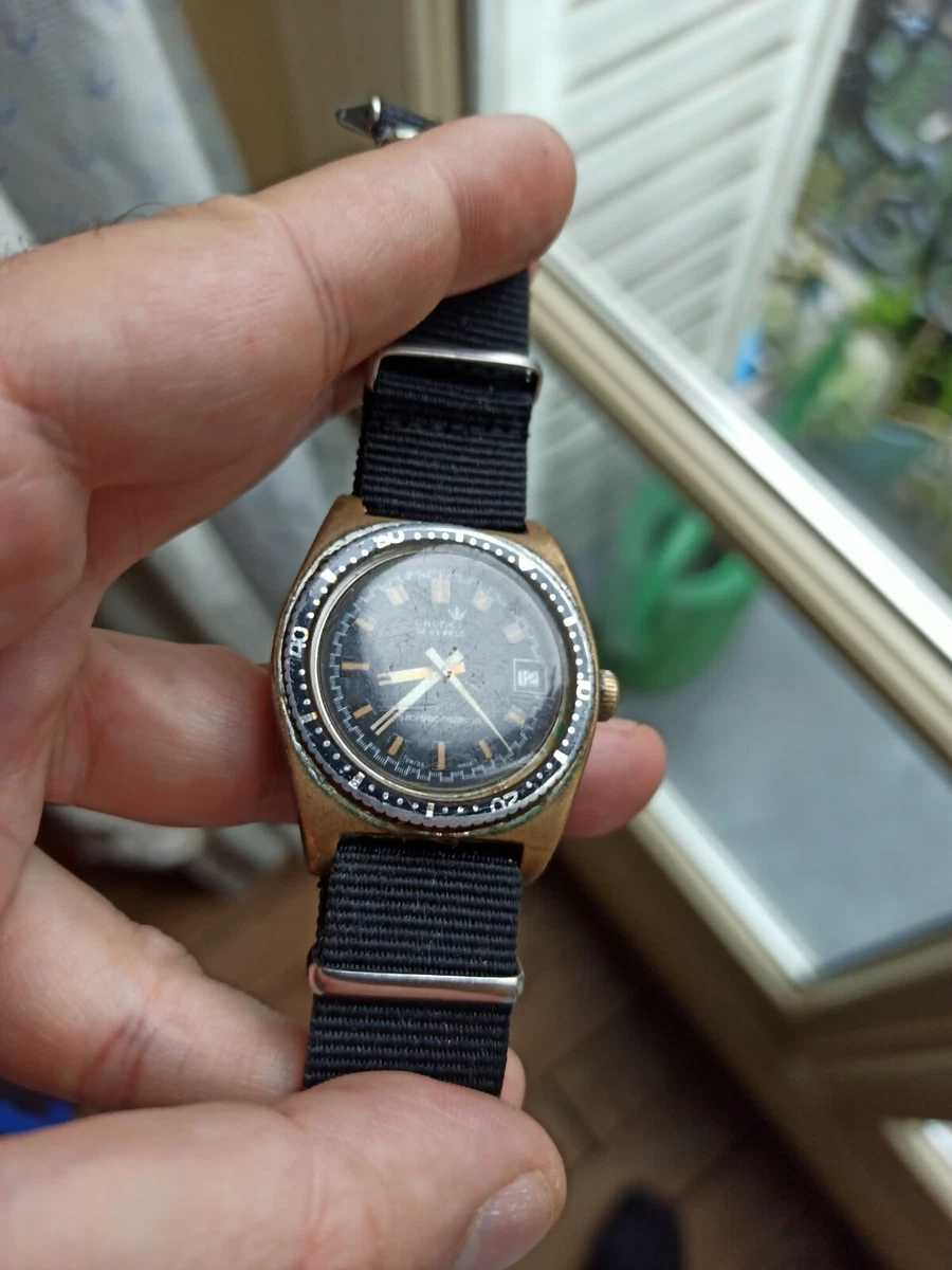 Cronel Mechanical Skin Diver Watch Works | eBay