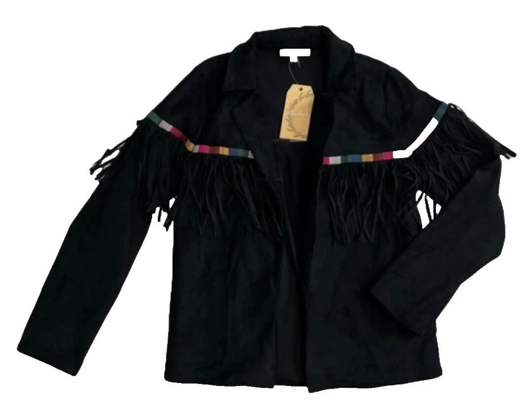 Fringe Coats, Jackets & Vests for Women