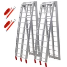 Aluminum Loading Ramps, Tailgate Ramps, Four Wheeler Ramps for Trucks Lawn Mower