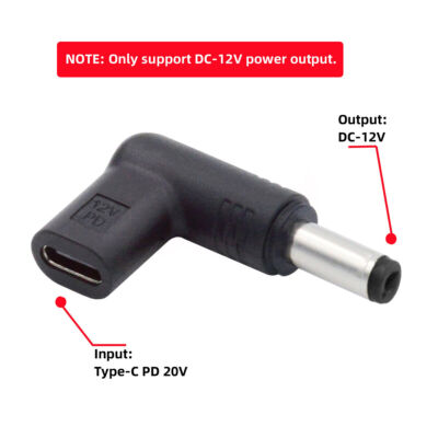 xiwai USB 3.1 Type C USB-C Female to DC 12V Plug Adapter PD Emulator Trigger