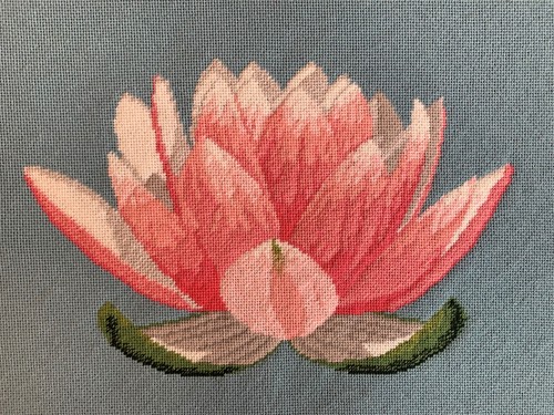 Appletons Wool The Lotus Flower Tapestry Kit, from Flanders Tapestry Collection - Picture 2 of 3