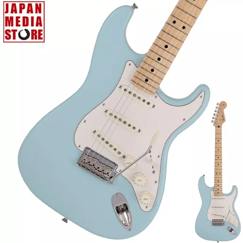 Fender MIJ Junior Collection Stratocaster Maple Satin Daphne Blue