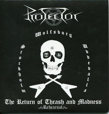 7''PROTECTOR The Return of Thrash and Madness Vinyl yellowgold/M228