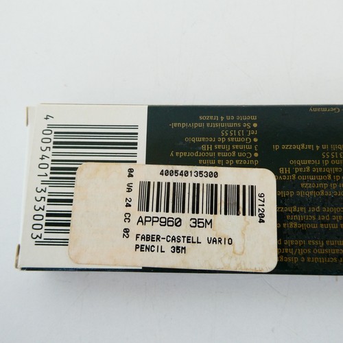Faber Castell TK Fine Vario L Mechanical Pencil 0.35mm Drafting Vintage New - Picture 5 of 7