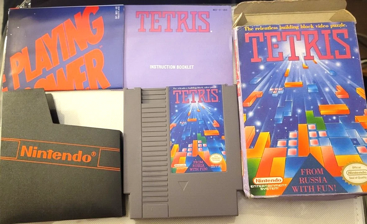 Tetris best sale nes ebay