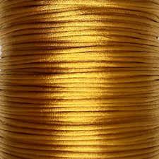 1mm Satin Rattail Cord, Silky Thread for Jewellery Macrame Kumihimo Shamballa