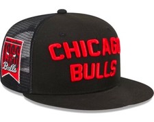 Chicago Bulls Hat Snapback Adjustable Fit Cap Trucker Style Fast Ship