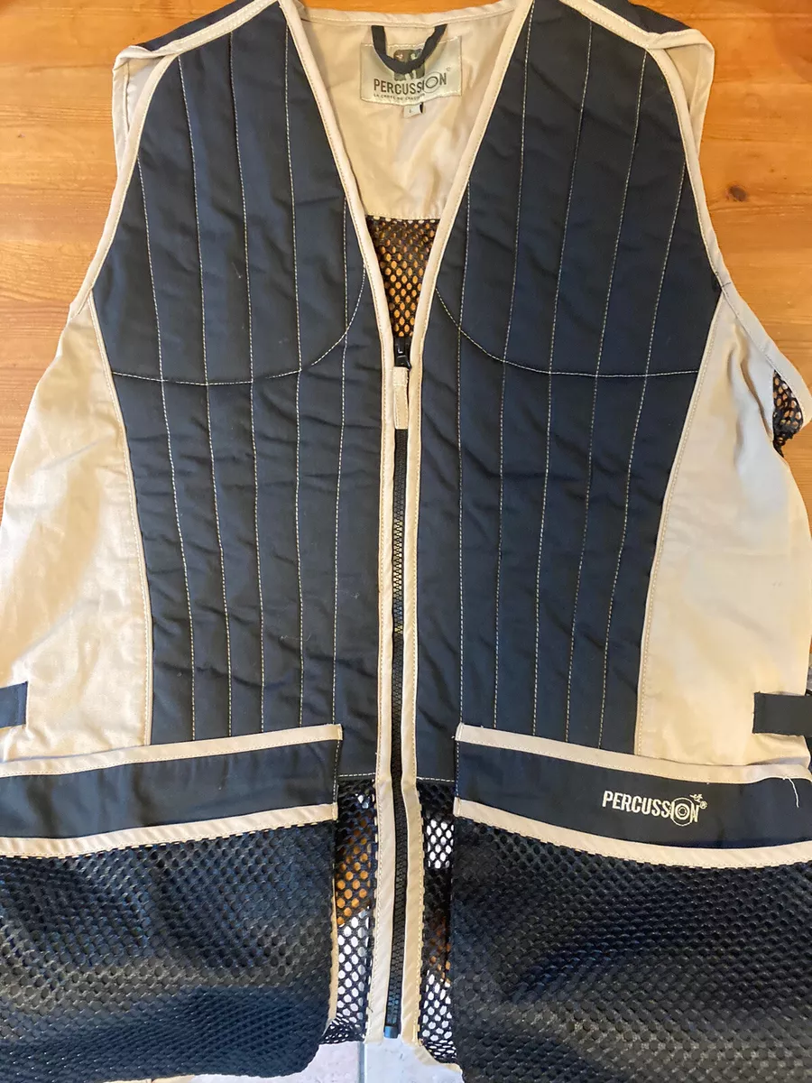 Percussion top shooting vest