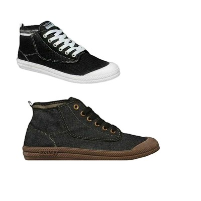 2 Pairs X Mens Volley Hi Leap Black International Volleys Casual Canvas Shoes -