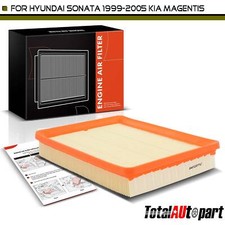 Engine Air Filter with Flexible Panel for Hyundai Sonata 99-05 Kia Optima Front