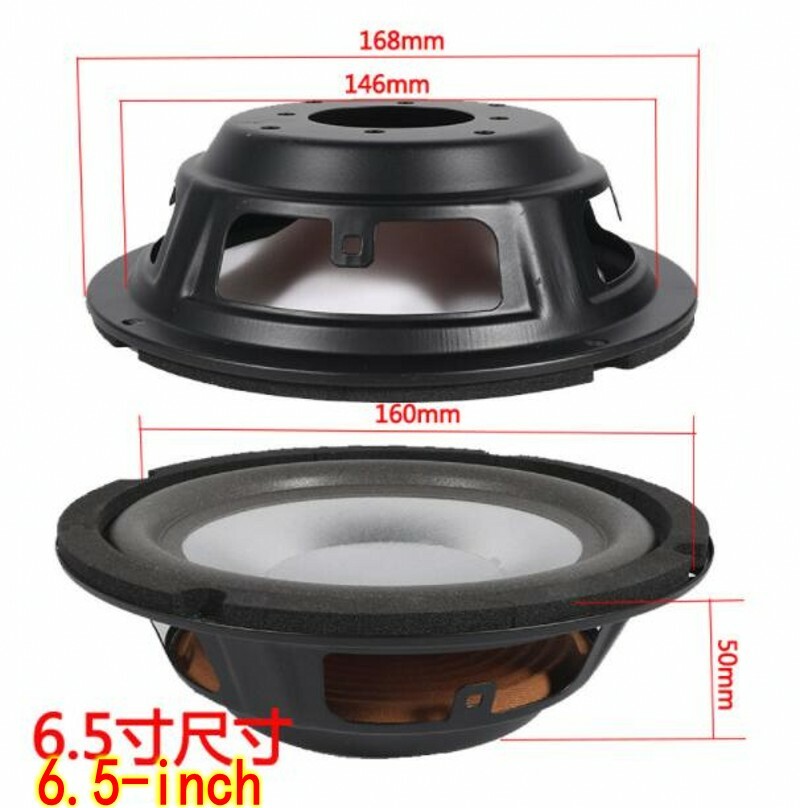 Bass radiator Passive speaker Passive audio 4/5/6.5/8/10