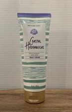Bath and Body Works COASTAL HYDRANGEAS Ultra Shea Body Cream  8 fl.oz.