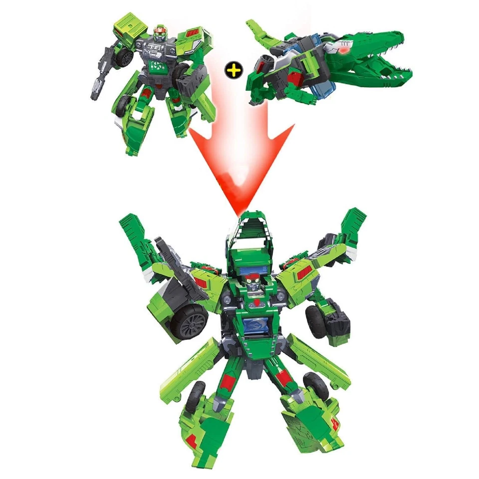 Hello Carbot Storm Diver Крокодил Лодка Транспортное средство Трансформирующийся Робот Корейская Игрушка - Изображение 3 из 4