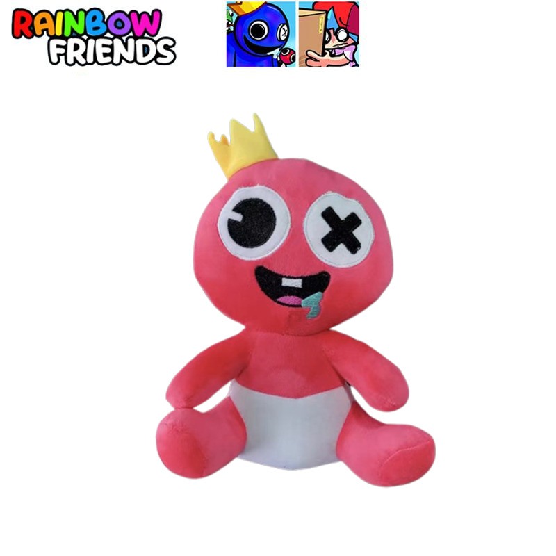 Roblox Doors Rainbow Friends Robot One-eyed Plush Toy Soft Dolls Christmas  Gift - Escorrega o Preço