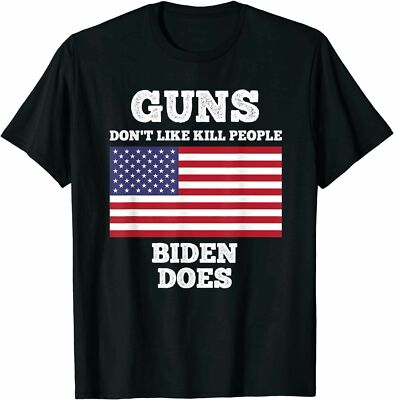 People Biden Does Flag T-Shirt - Patriot T-Shirt - Funny Anti Joe Biden T-Shirt