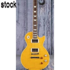 Electirc guitar Kirk greeny lemon yellowish top no pickguard CTS pots with point
