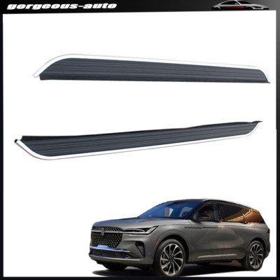 Fits Lincoln Nautilus 2023 2024 Fixed Running Boards Nerf Bar Side Steps Pedals