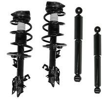Full Set 2 Front Complete Struts + 2 Rear Shocks Fit 2008 - 2012 Nissan Rogue