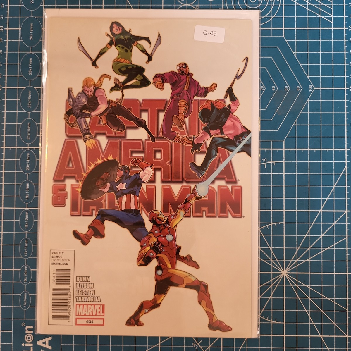 CAPTAIN AMERICA AND IRON MAN #634 8.0+ MARVEL COMIC BOOK Q