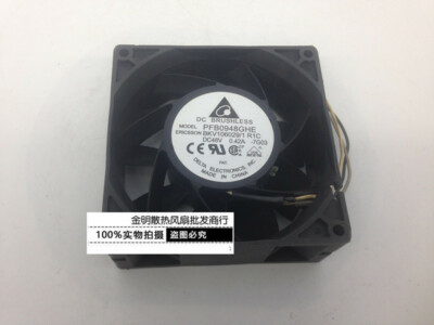Delta PFB0948GHE 48V 0.42A 92*92*38 Pressurized Temperature Control Cooling Fan