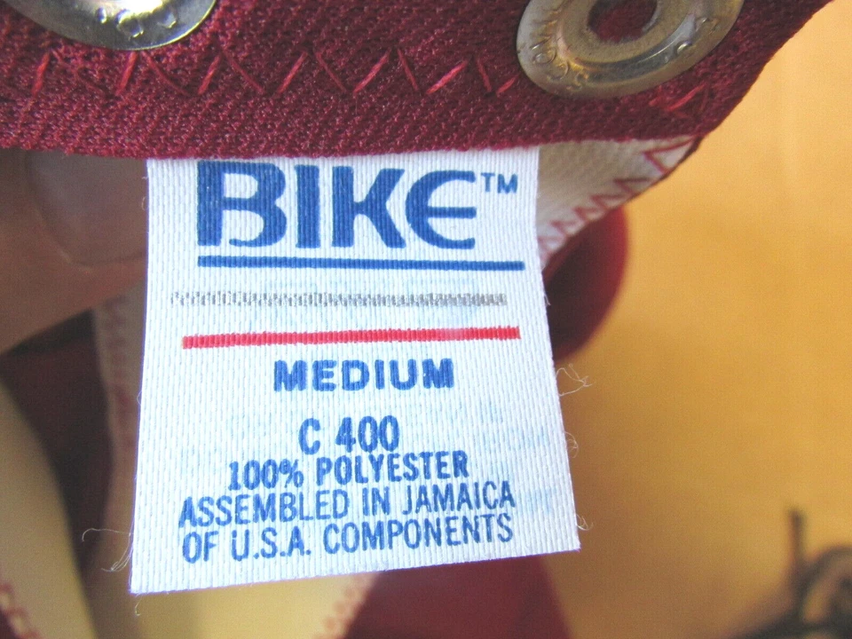 Pantalones Cortos de Entrenamiento Vintage NUEVO CON ETIQUETAS BIKE Para Hombre C400 Gimnasio Profesor Retro Años 70 80 S M XL Foto 4 de 4