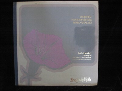 Prokofiev: ROMEO AND JULIET (Leinsdorf) 1978 Sheffield Lab LAB-8 Vinyl LP Record