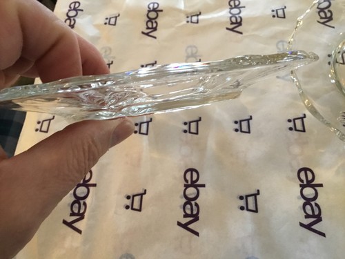 Clear glass 7 1/4" plates - Picture 5 of 5