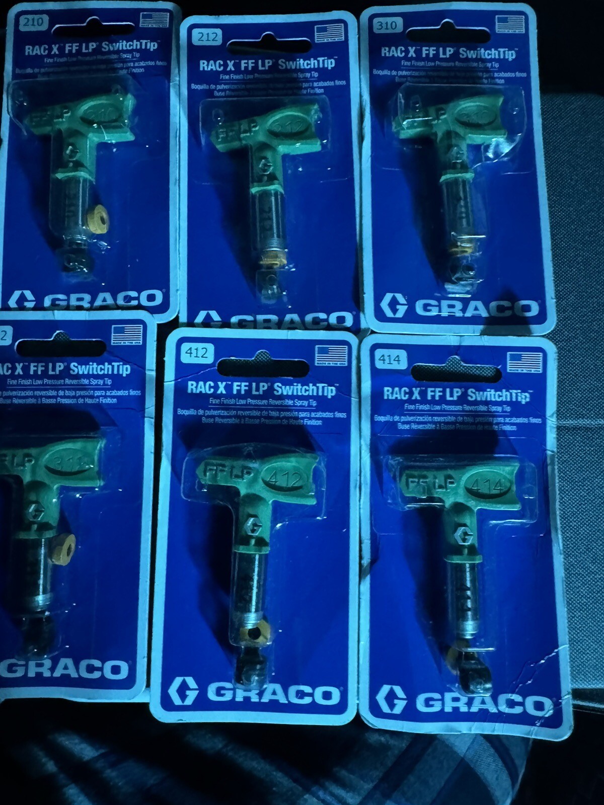 graco paint sprayer tips lot eBay
