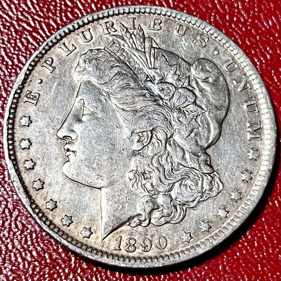 CUD BREAK! 1890-O MORGAN DOLLAR ERROR - Image 2 of 3