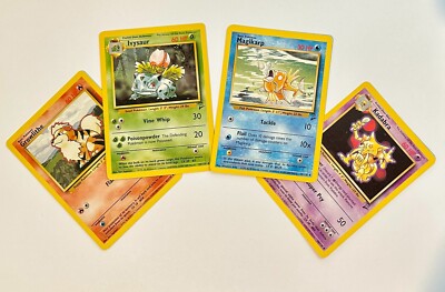 1999 WOTC VINTAGE Pokemon Base Set 2! Complete Your Set!