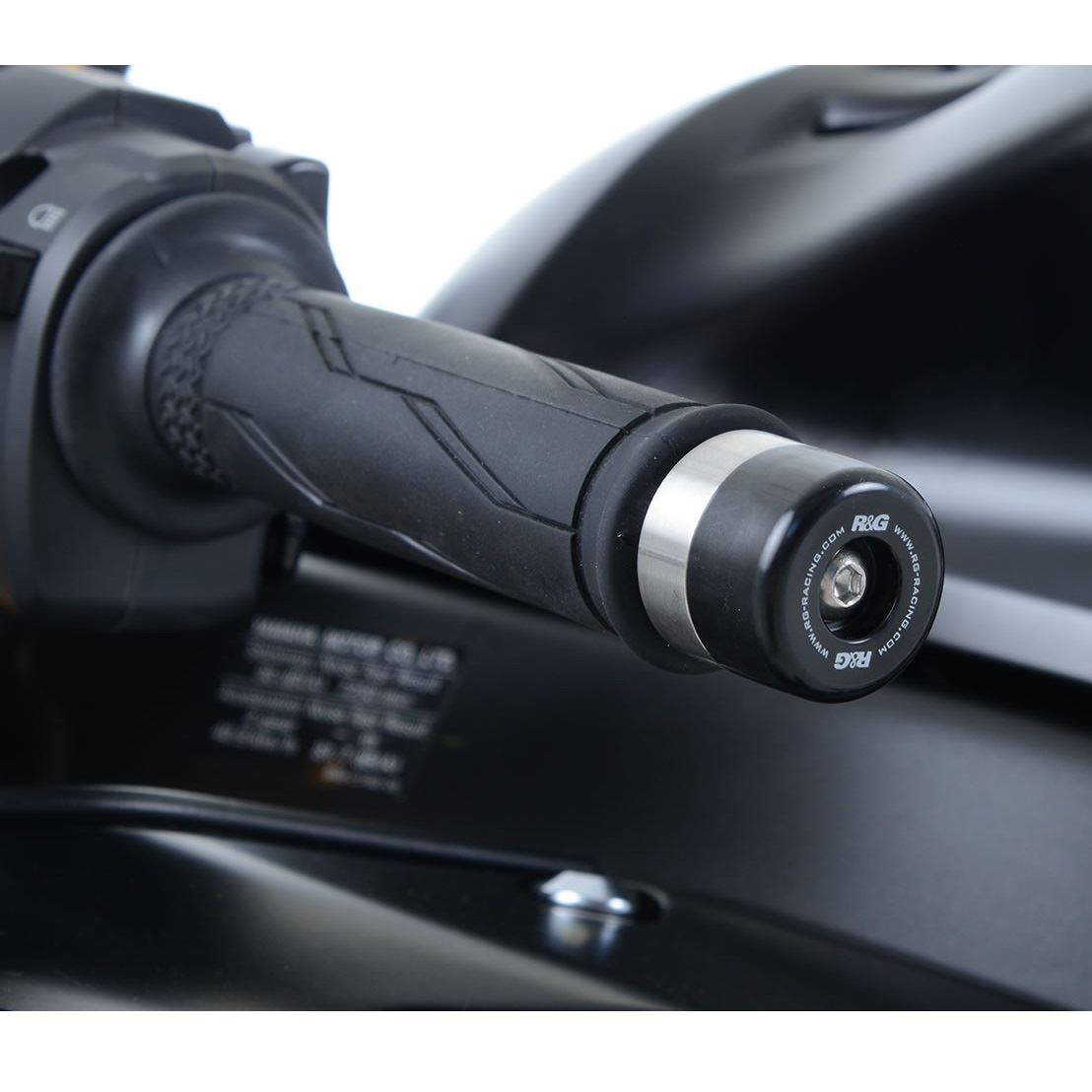 R&G Bar End Sliders Black Honda Crossrunner 2011 - 2014