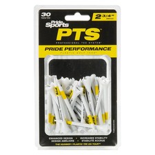 Pride Professional Tee System Evolution Tee, 2-3/4 inch 69mm - 30 Count Yellow