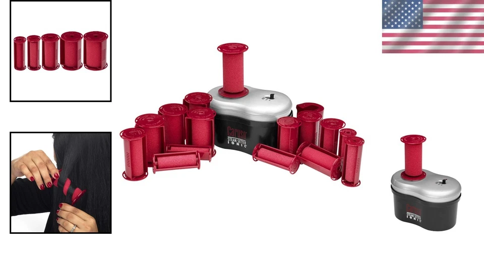 Ionic Steam Hairsetter with 30 Foam Rollers - Create Stunning Curls Anywhere - Image 2 of 4