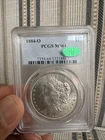 1884-O Morgan Silver Dollar PCGS MS64 S$1 CAC In Old Blue Holder F