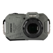 PENTAX WG-1000 Olive Waterproof Digital Compact Camera, Designed for Casual