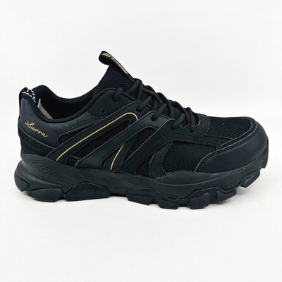 Skechers Sierra Edge & Flow Black Womens Size 7.5 Athletic Sneakers