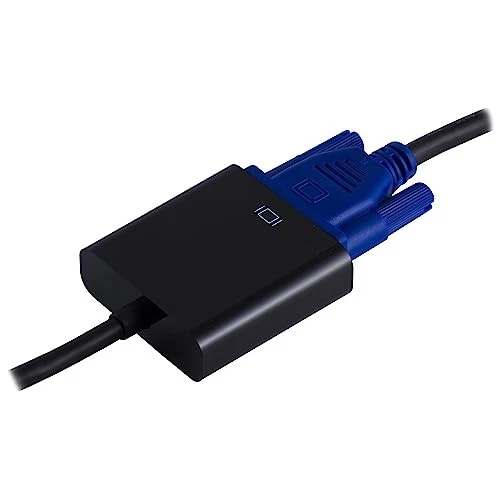 ATIVA DISPLAYPORT TO VGA PIGTAIL ADAPTER 6” BLACK 36543 - BLACK - Image 4 of 4