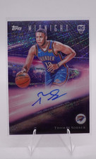 Thomas Sorber 2025-26 Topps Midnight Rookie Horizon Winter Solstice Auto #28/35