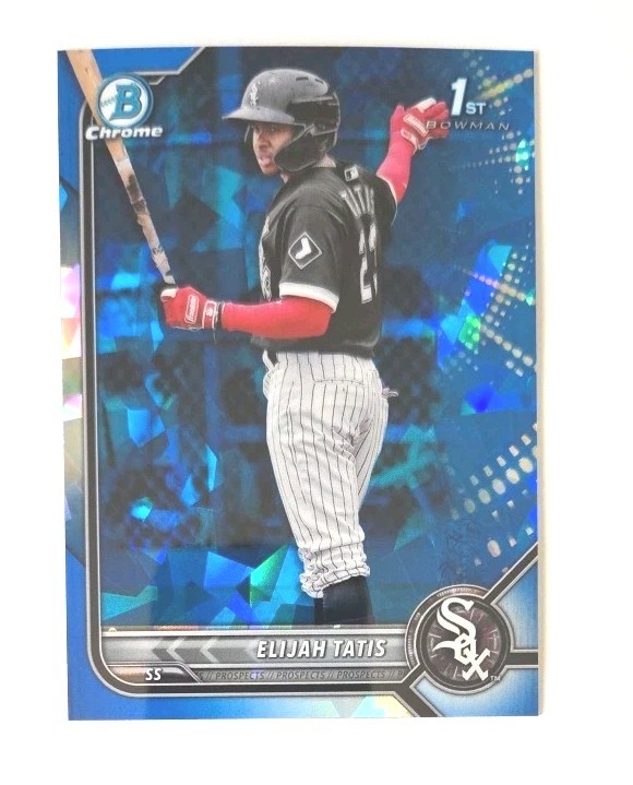 2022 Bowman Chrome Sapphire #BCP23 Elijah Tatis (WHITESOX) !