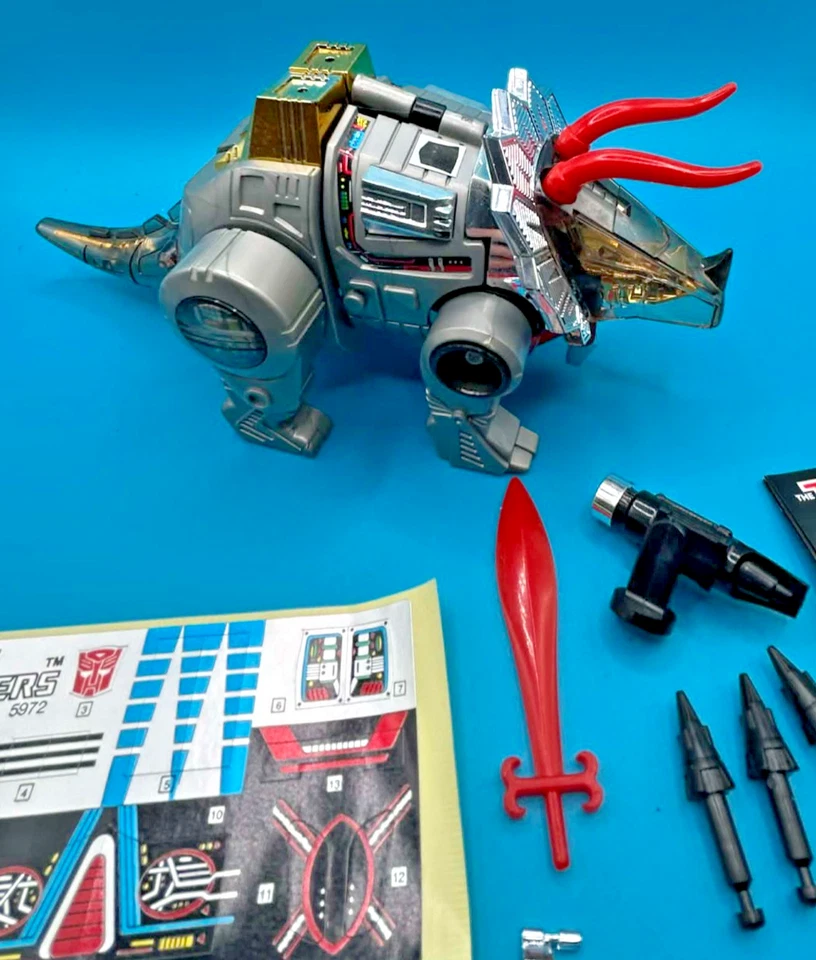 1985 SLAG 100% COMPLETE w/TECH SPEC G1 TRANSFORMERS UNUSED HIGH GRADE - Image 2 of 4