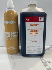 Dunkin Cookie Butter Swirl With Pump