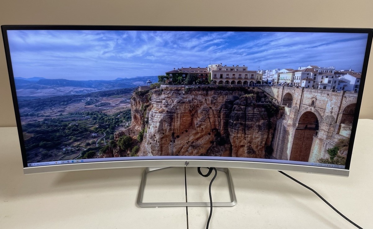 HP 34F Curved Monitor In Box - [SHIPS FAST] | eBay